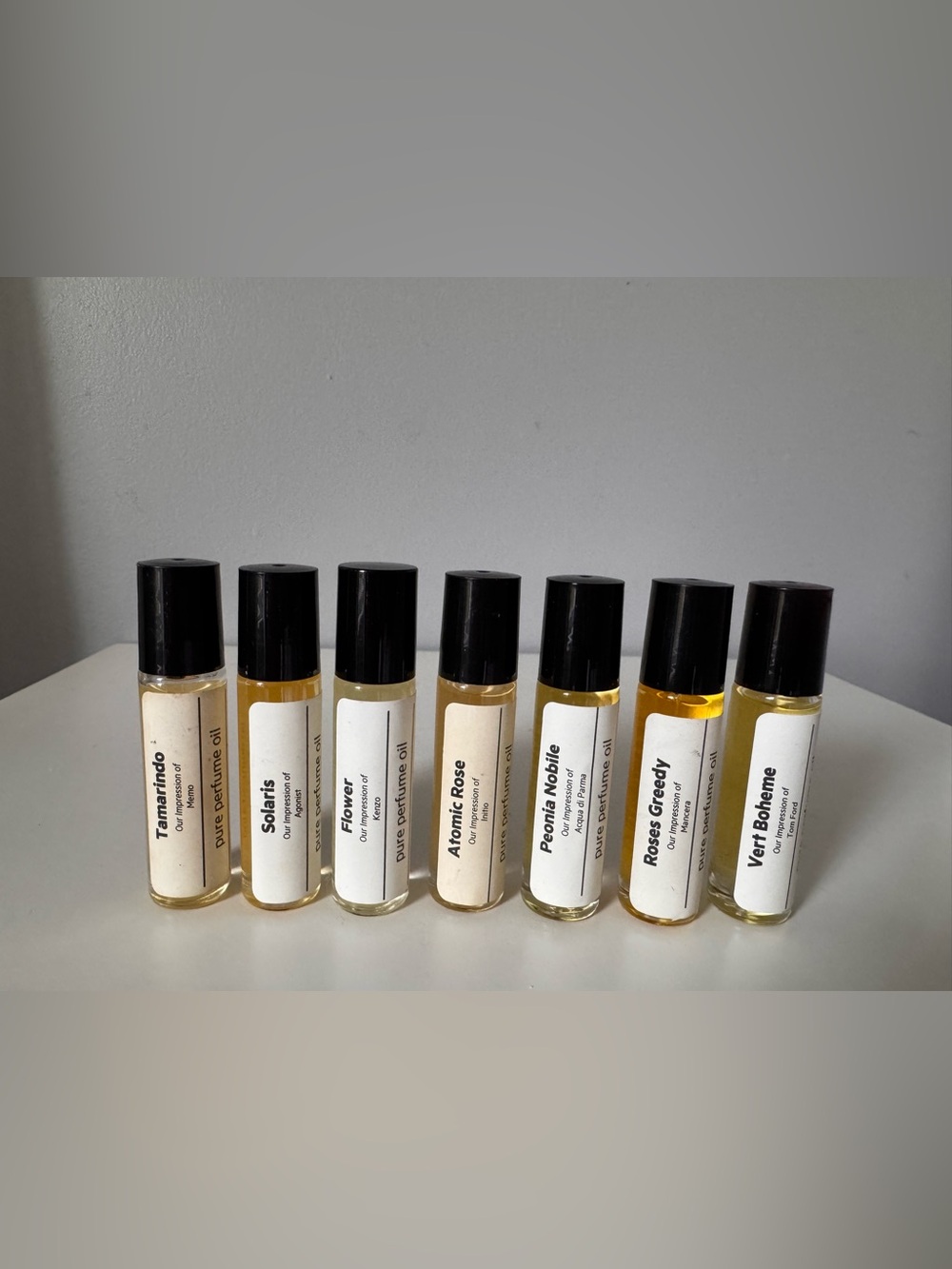 Artisan fragrance Roller Oils Set Bundle Oil Perf